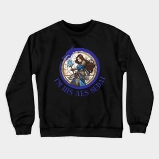 im his eas sedai Crewneck Sweatshirt